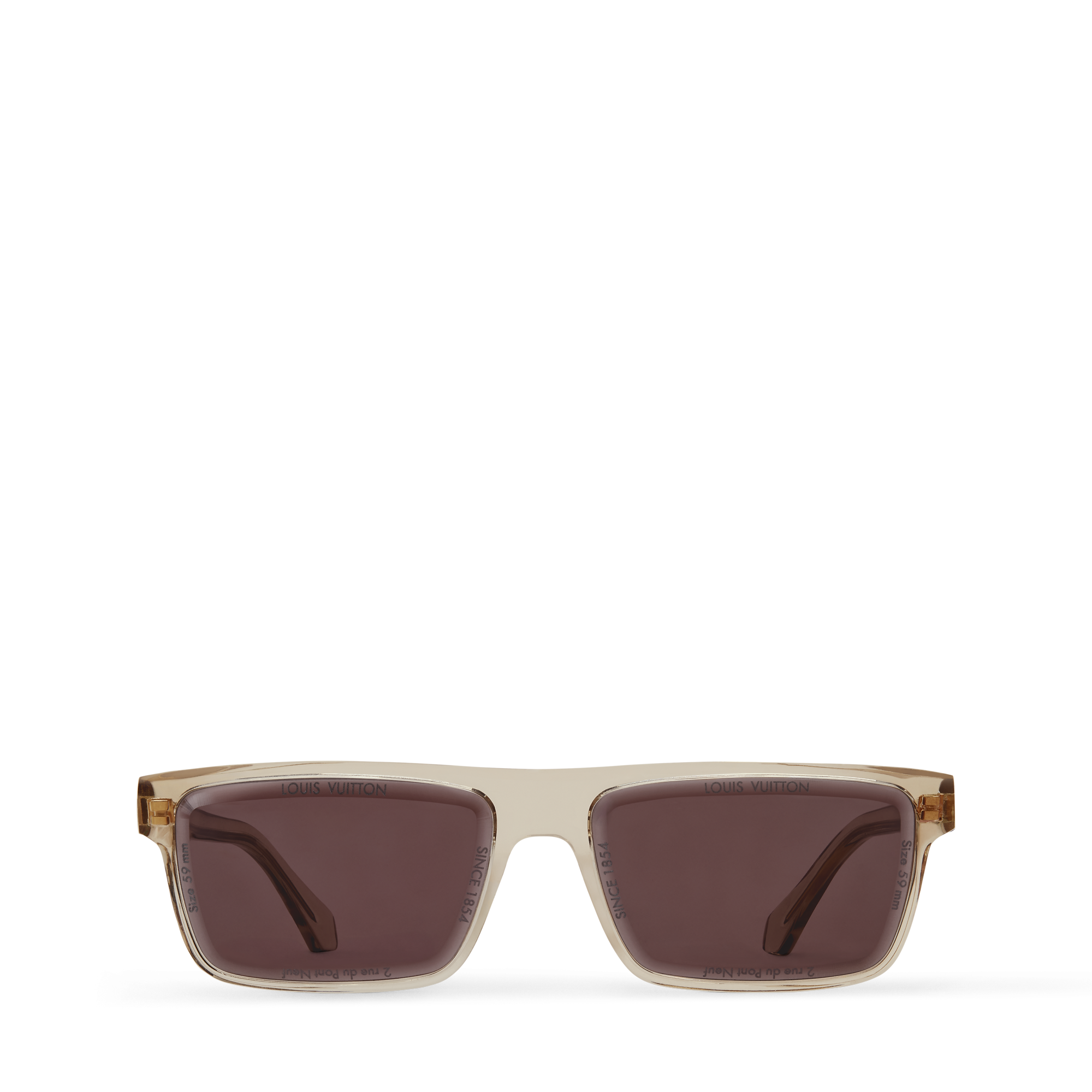 LV Super Vision Daily Low Square Sunglasses