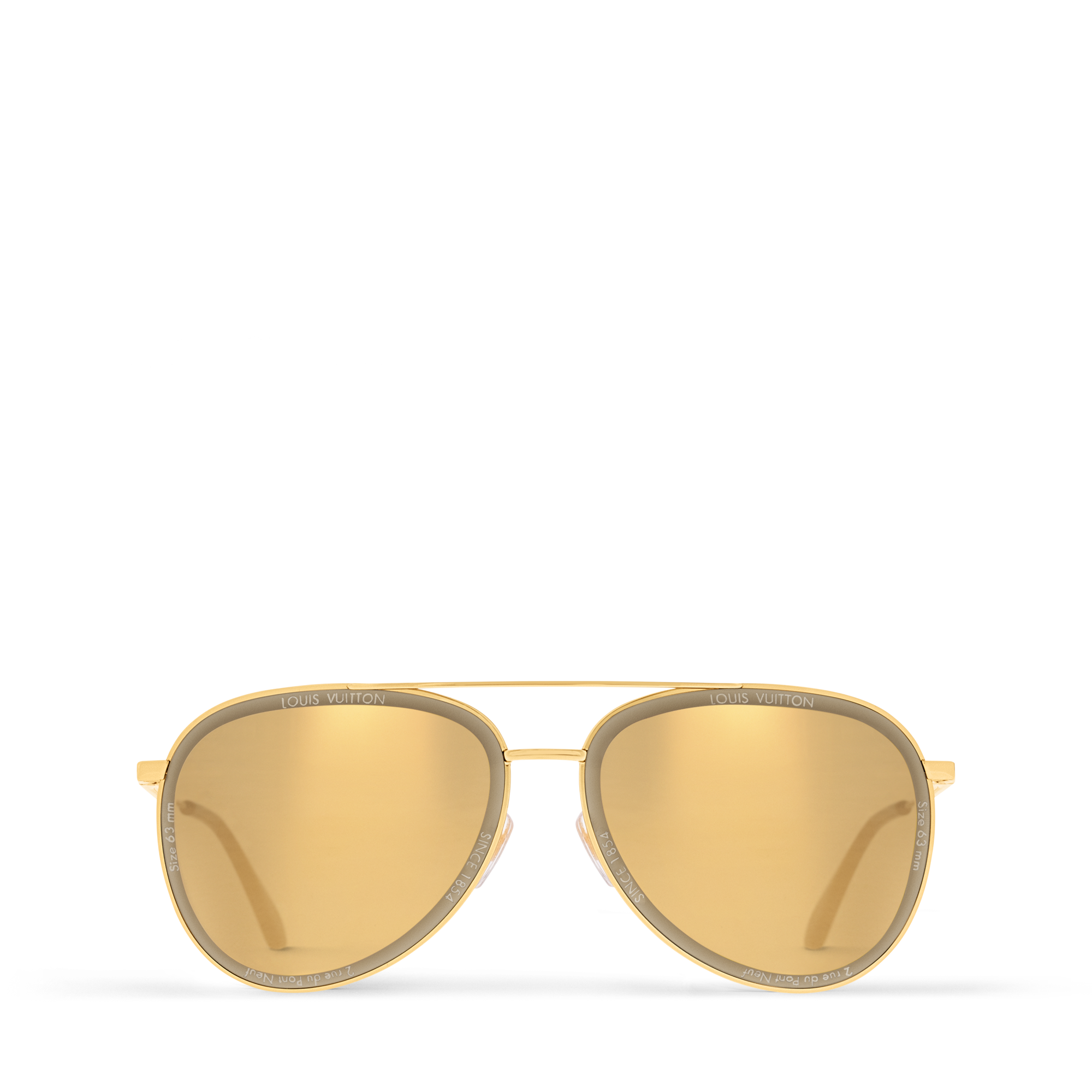 S00 Accessories Sunglasses LV Super Vision Metal Pilot Sunglasses | Louis Vuitton ® (Product zoom)