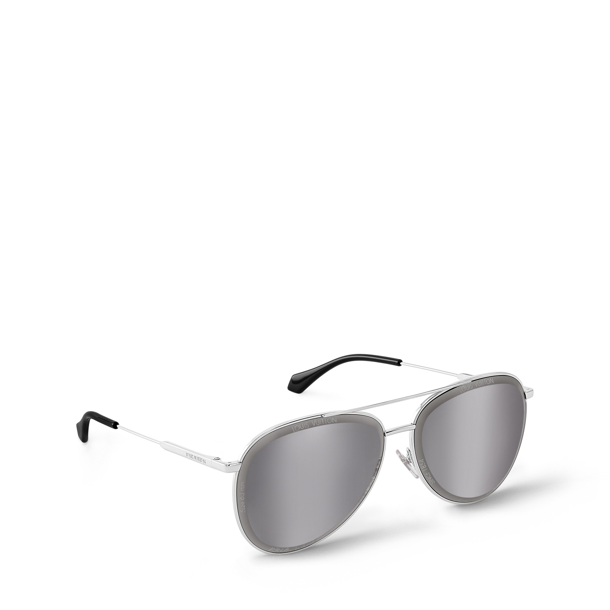 LV Super Vision Metal Pilot Sunglasses