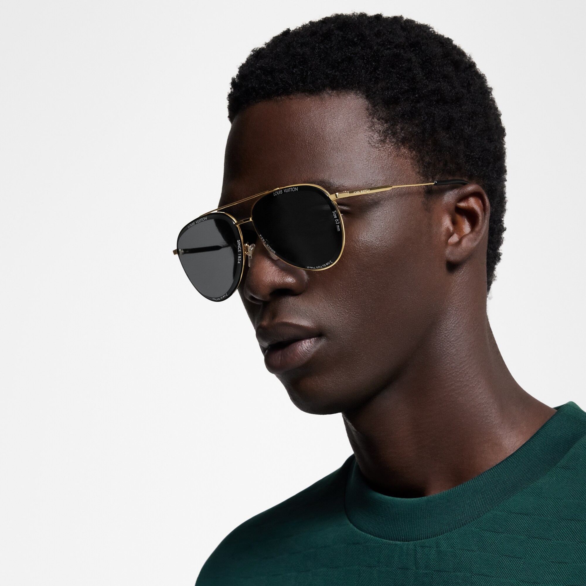 S00 Accessories Sunglasses LV Super Vision Metal Pilot Sunglasses | Louis Vuitton ® (Product zoom)