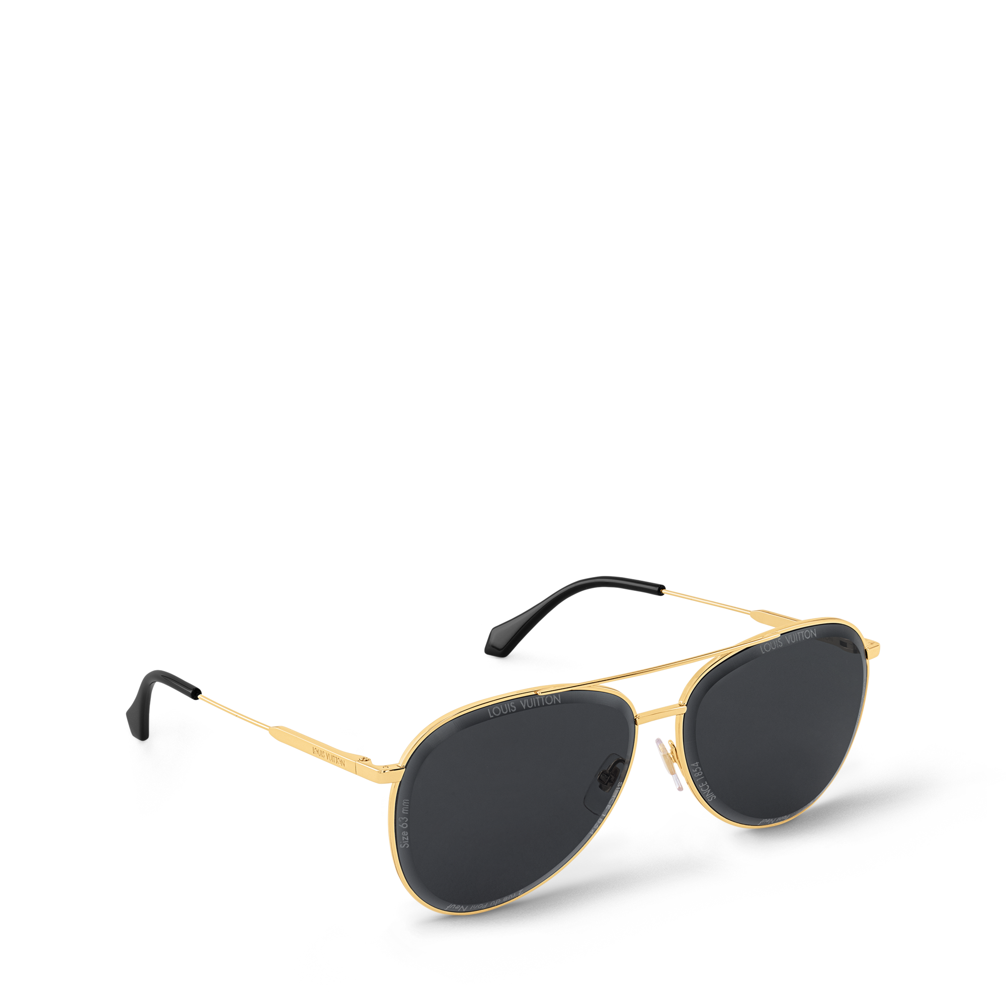 S00 Accessories Sunglasses LV Super Vision Metal Pilot Sunglasses | Louis Vuitton ® (Product zoom)