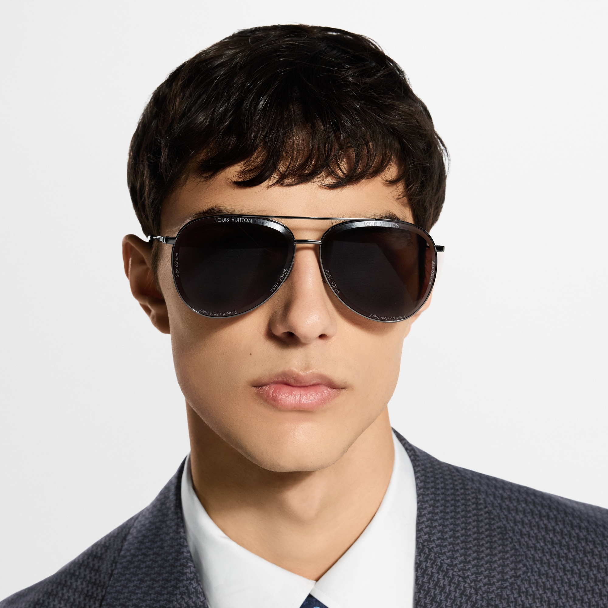 Louis Vuitton Crystal LV Star Pilot Sunglasses Louis Vuitton Star Light Sunglasses Gold - SS22 - US main image 4
