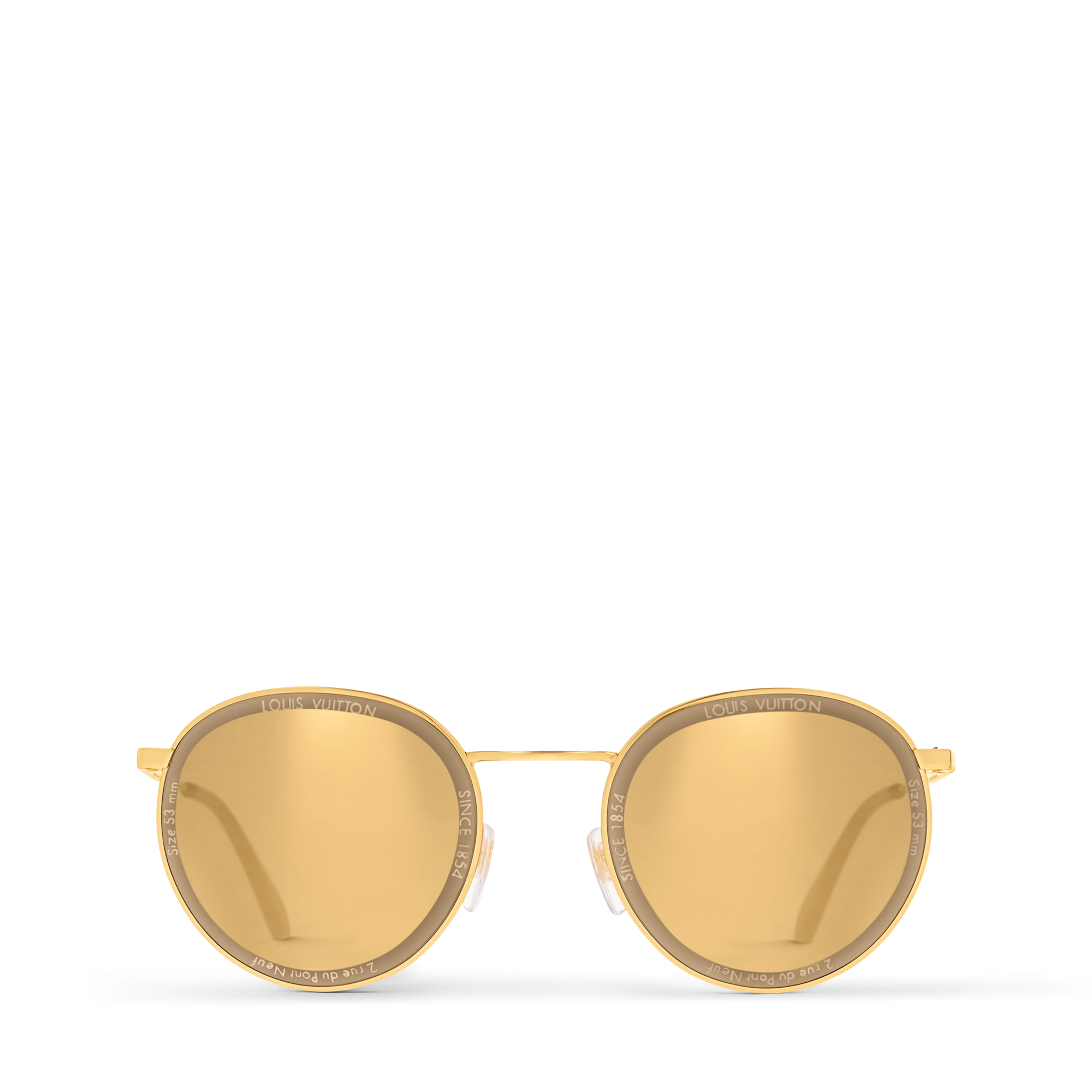 S00 Accessories Sunglasses LV Super Vision Metal Round Sunglasses | Louis Vuitton ® (Product zoom)