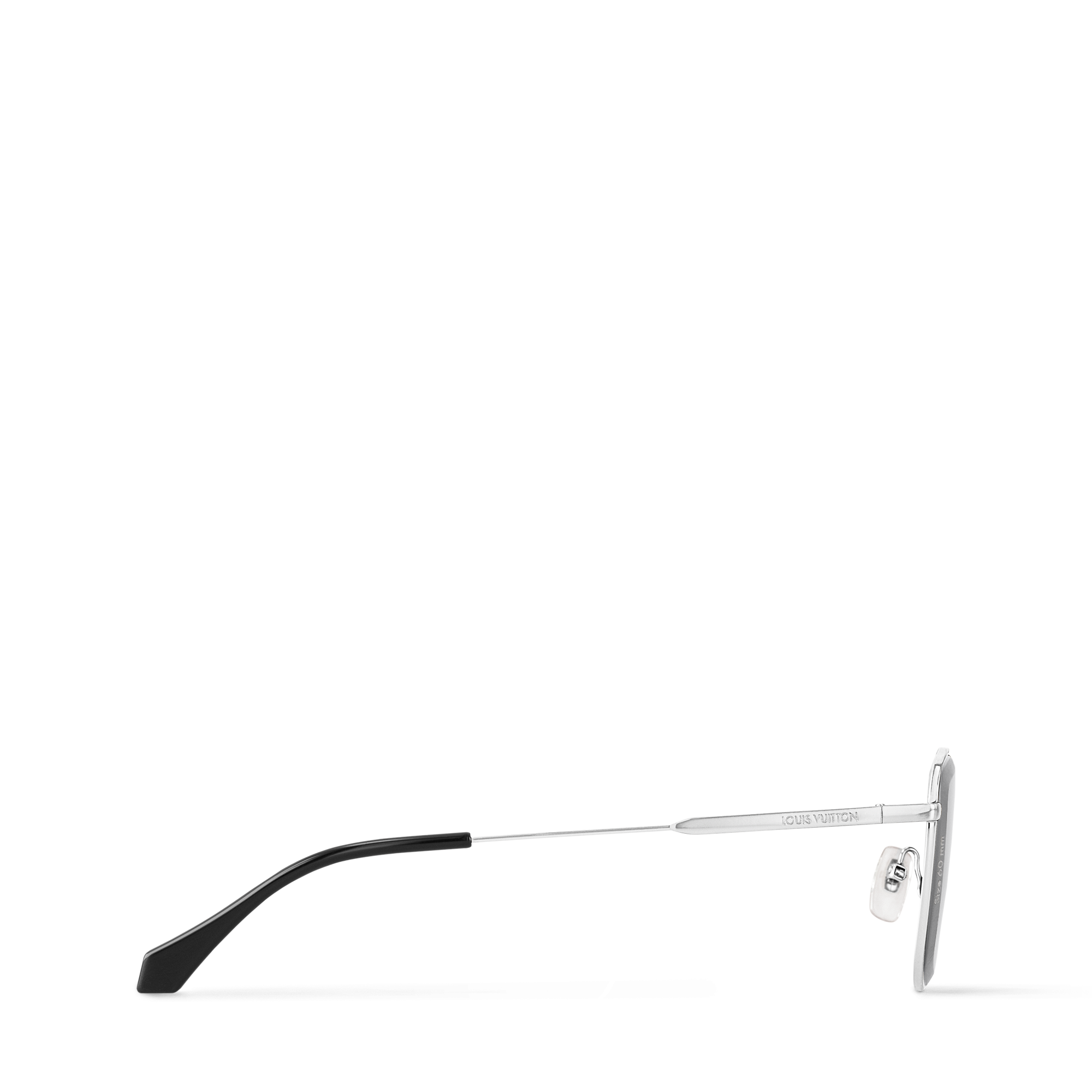 LV Super Vision Metal Square Sunglasses