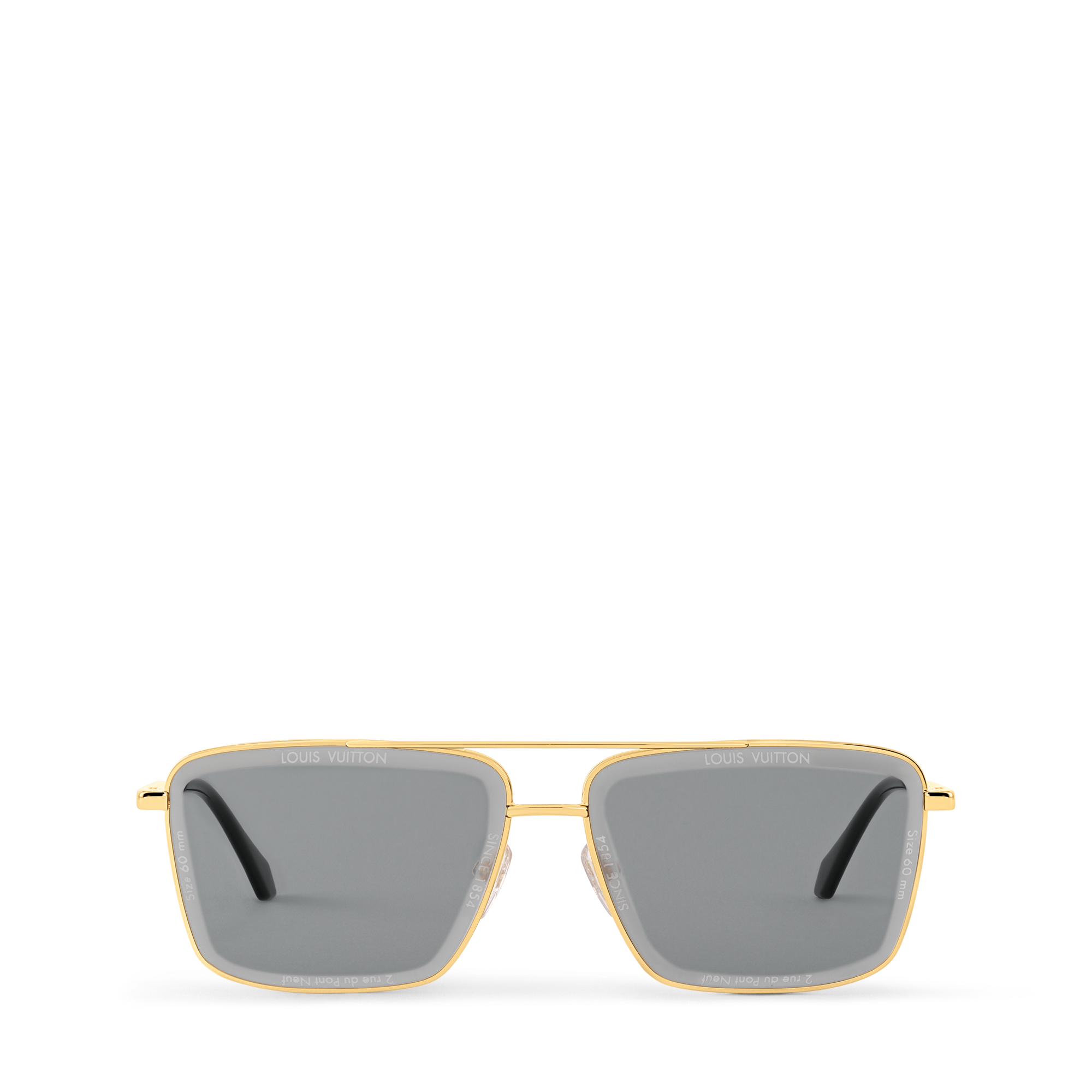 S00 Accessories Sunglasses LV Super Vision Metal Square Sunglasses | Louis Vuitton ® (Product zoom)