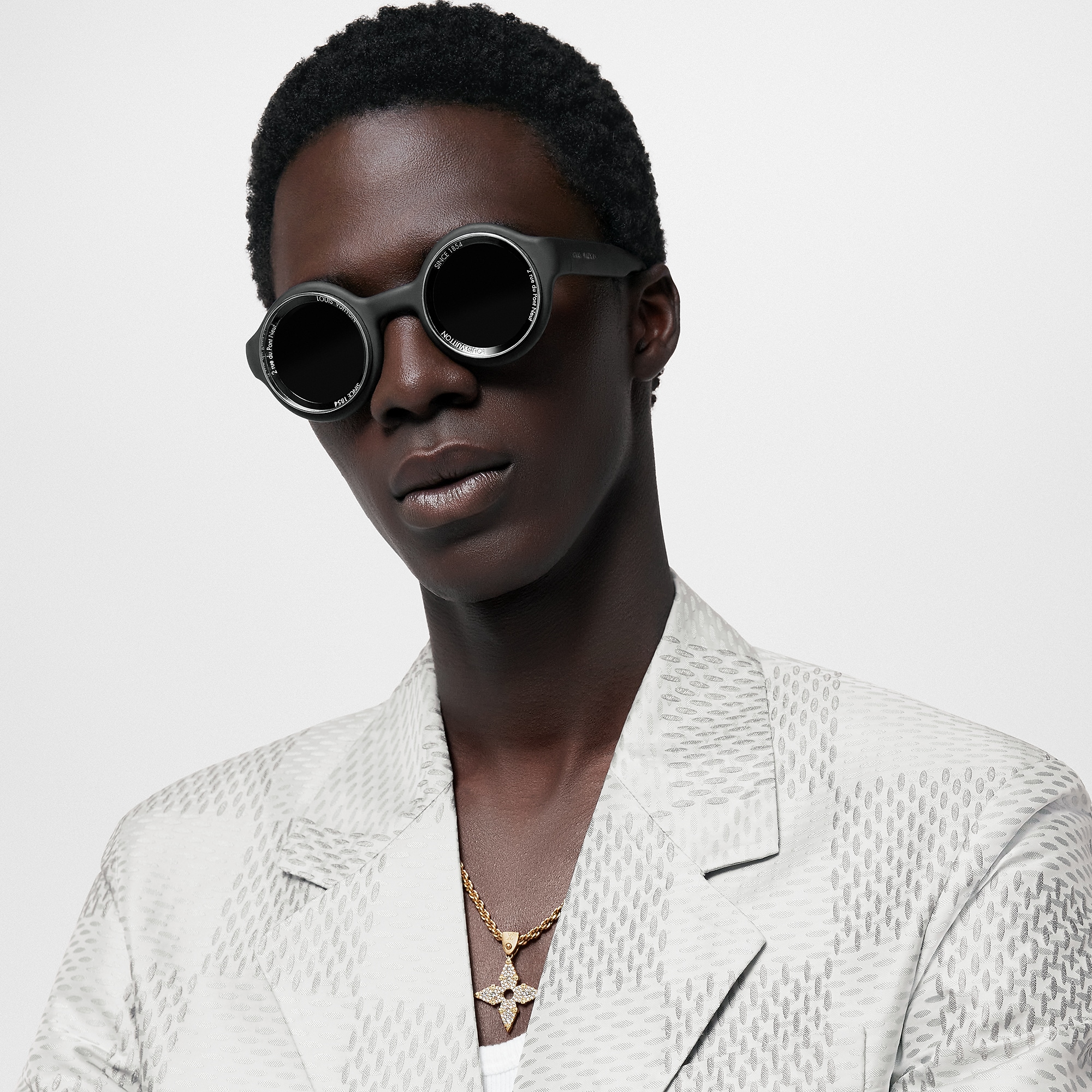 LV Super Vision Round Sunglasses