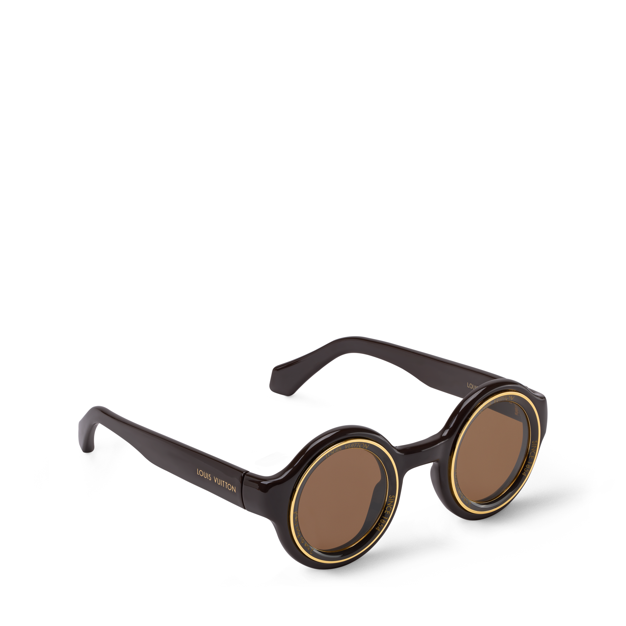 Louis Vuitton LV Rise Round Sunglasses Eyewear LV Bright Round Sunglasses S00 - Women - Accessories | LOUIS  main image 2