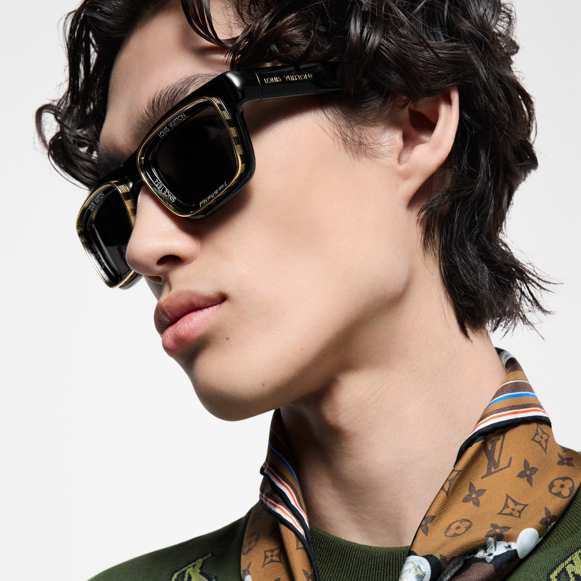 S00 Accessories Sunglasses LV Super Vision Square Sunglasses | Louis Vuitton ® (Product zoom)