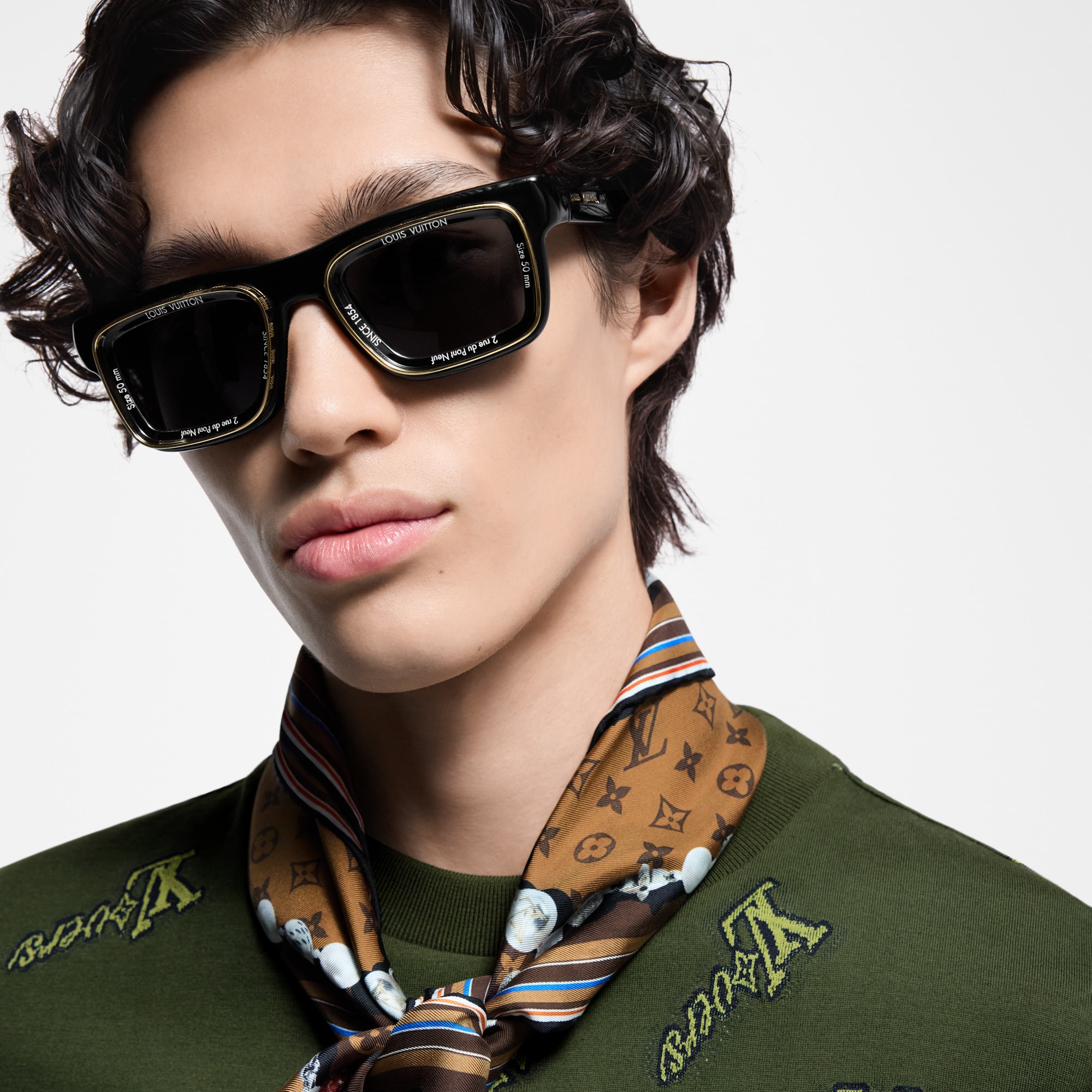 S00 Accessories Sunglasses LV Super Vision Square Sunglasses | Louis Vuitton ® (Product zoom)