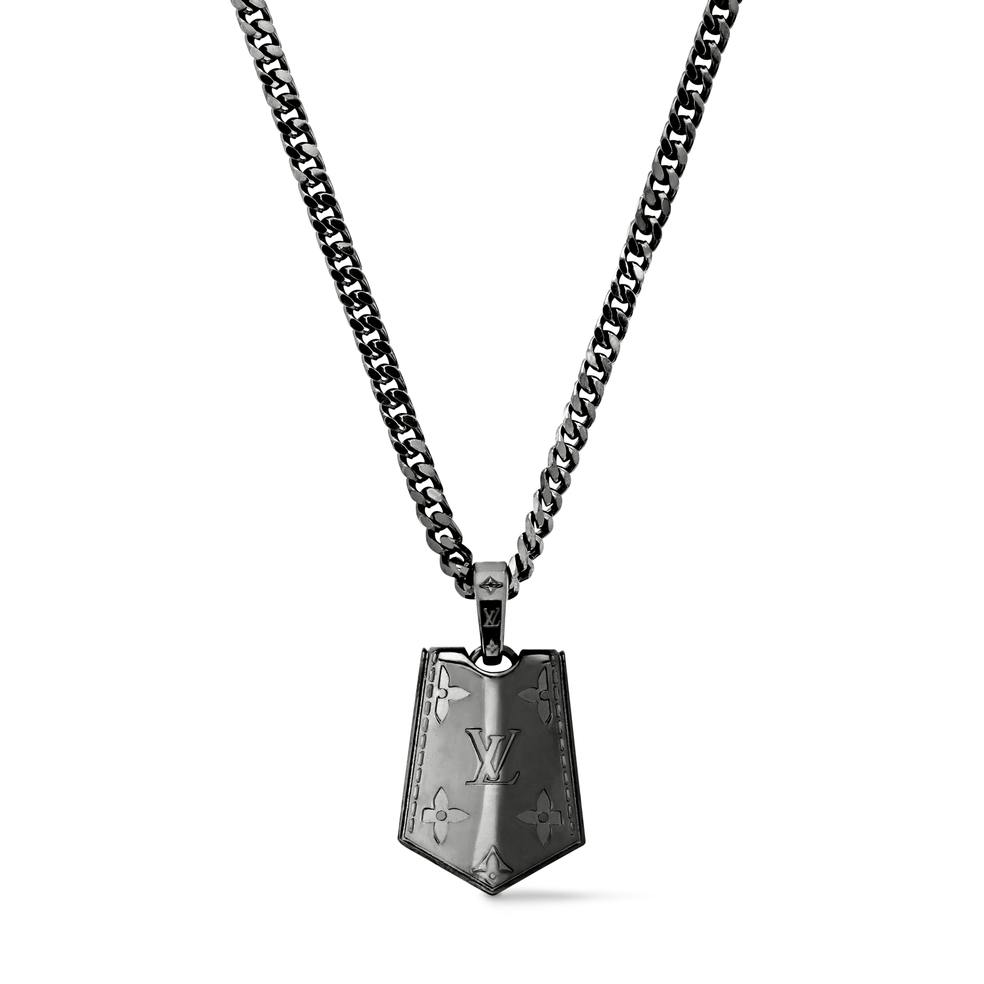 S00 Fashion Jewelry Necklaces and Pendants LV Tag Pendant | Louis Vuitton ® (Product zoom)