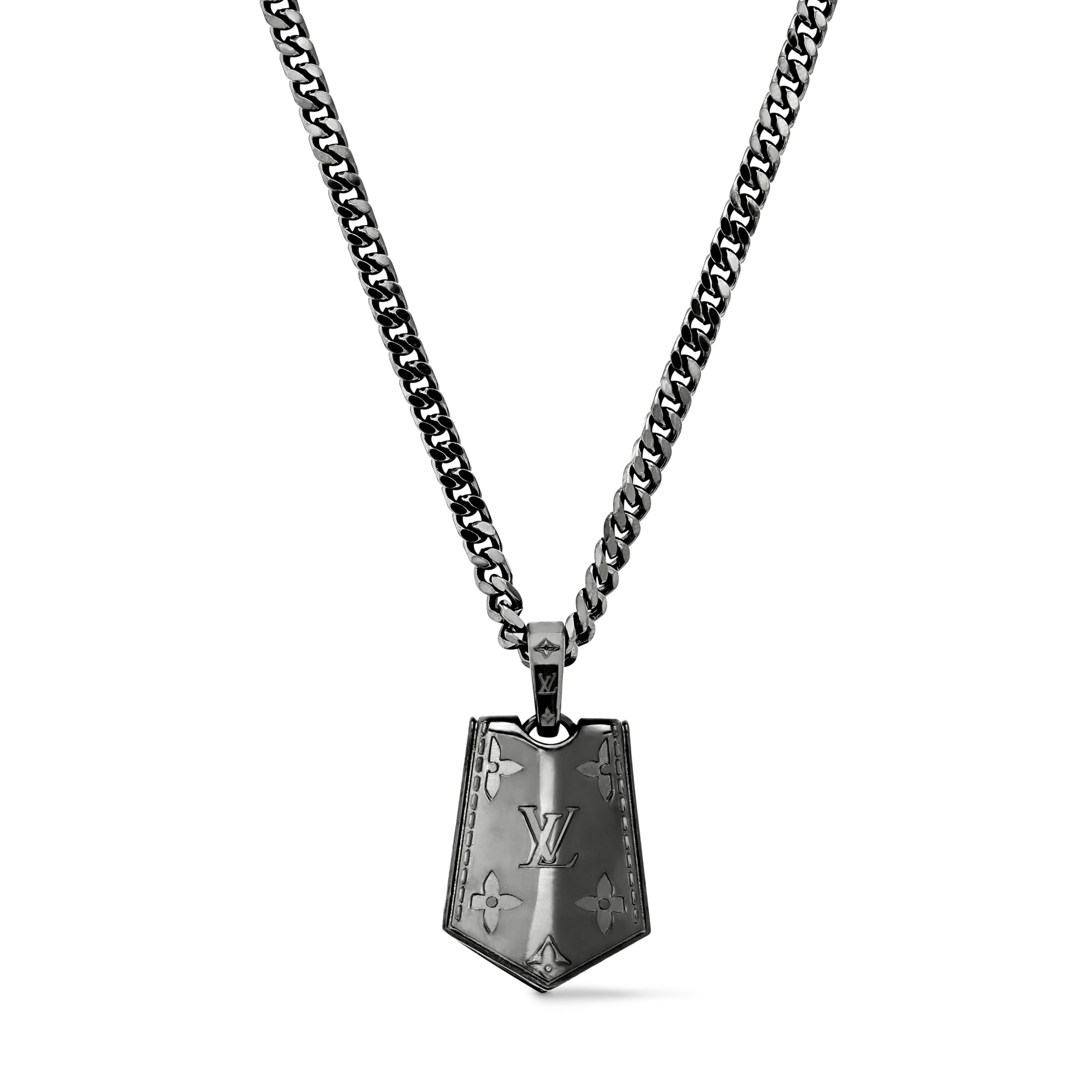 S00 Fashion Jewelry Necklaces and Pendants LV Tag Pendant | Louis Vuitton ® (Product zoom)