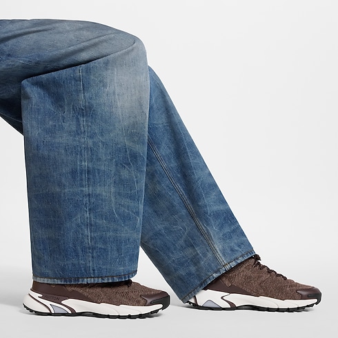 Shoes Sneakers LV Tatic Knit Sneaker | Louis Vuitton ® (Product zoom)