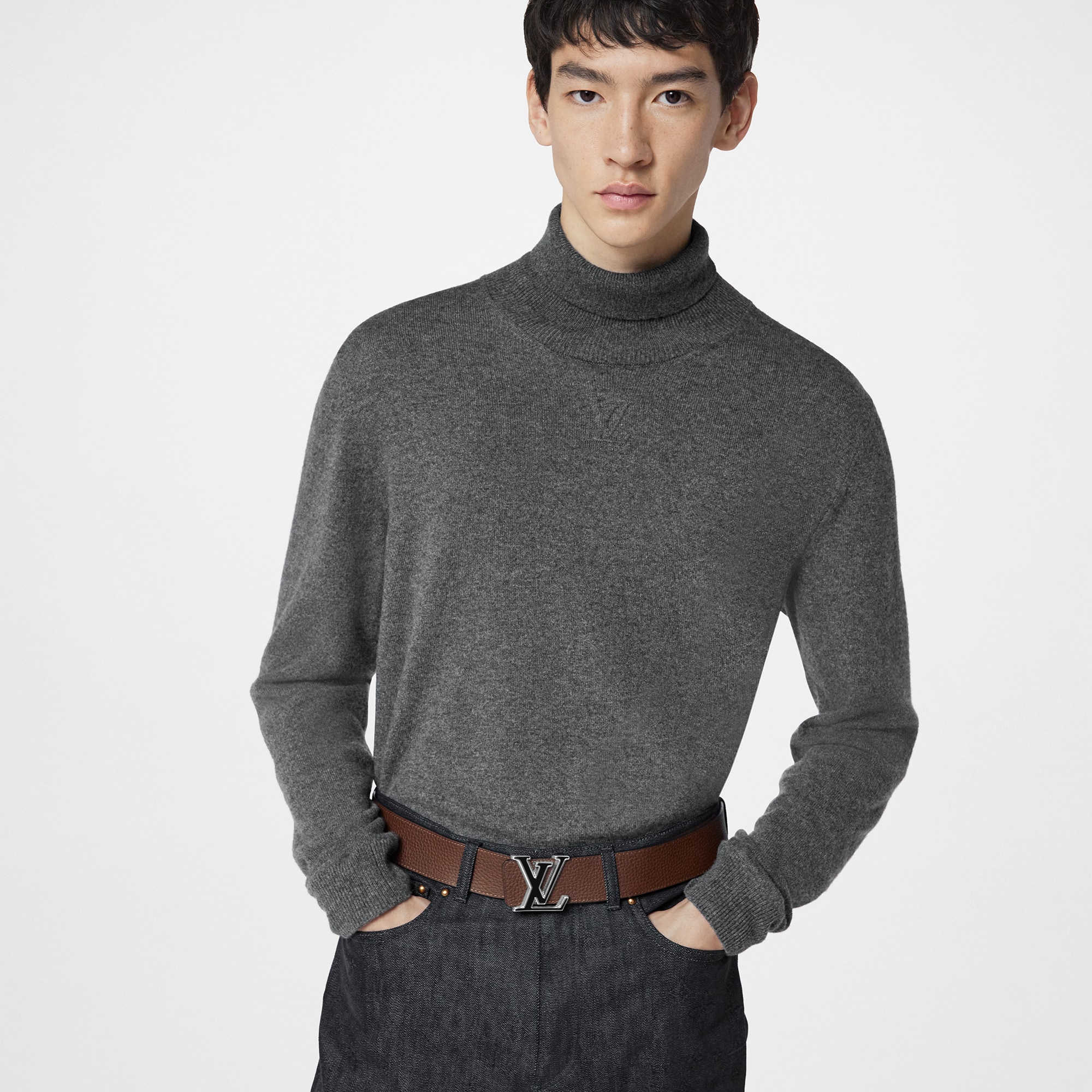 Taurillon Leather Accessories Belts LV Tilt 40mm Reversible Belt | Louis Vuitton ® (Product zoom)