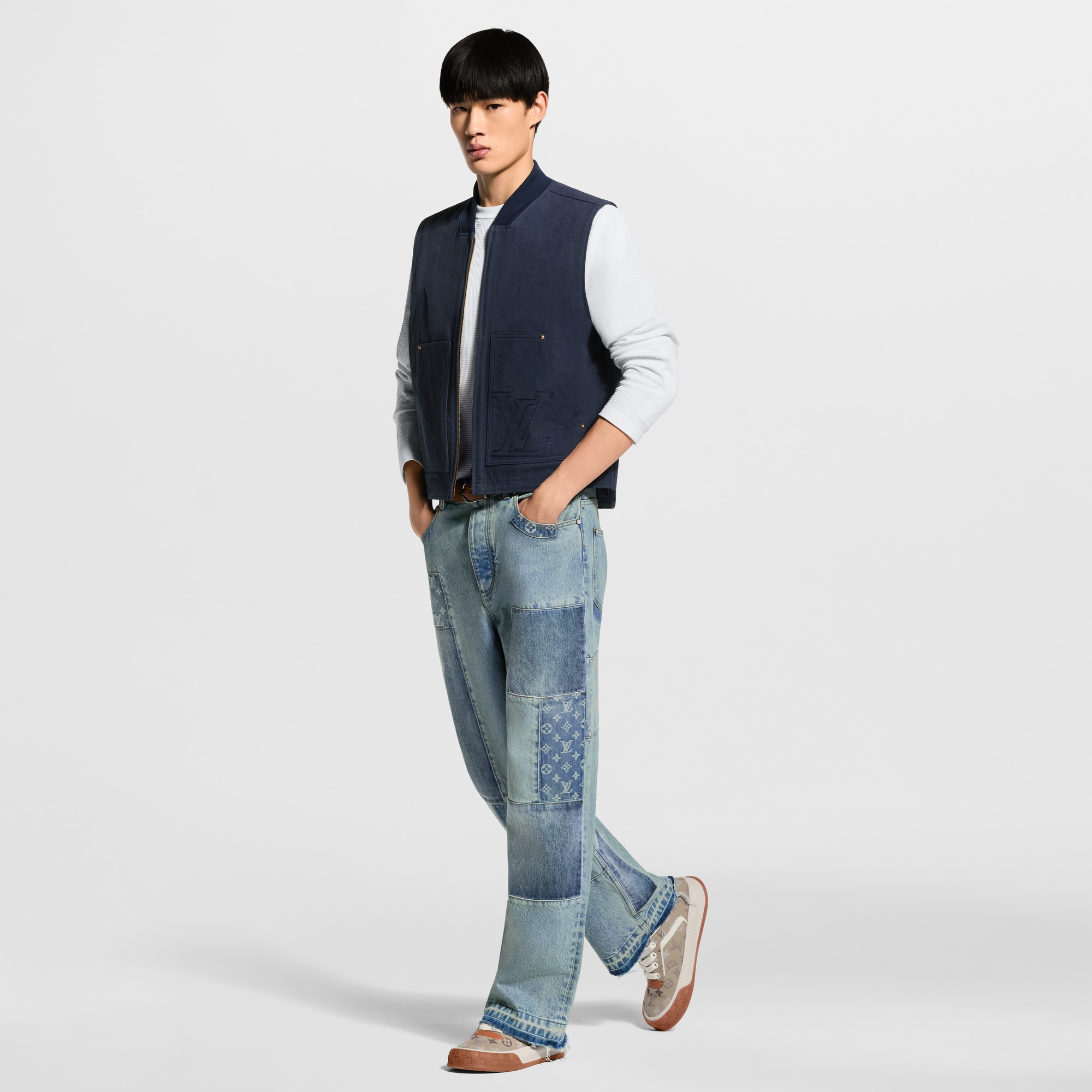 Waffle Long-Sleeved Outdoor T-Shirt - Men - Ready-to-Wear | LOUIS 
