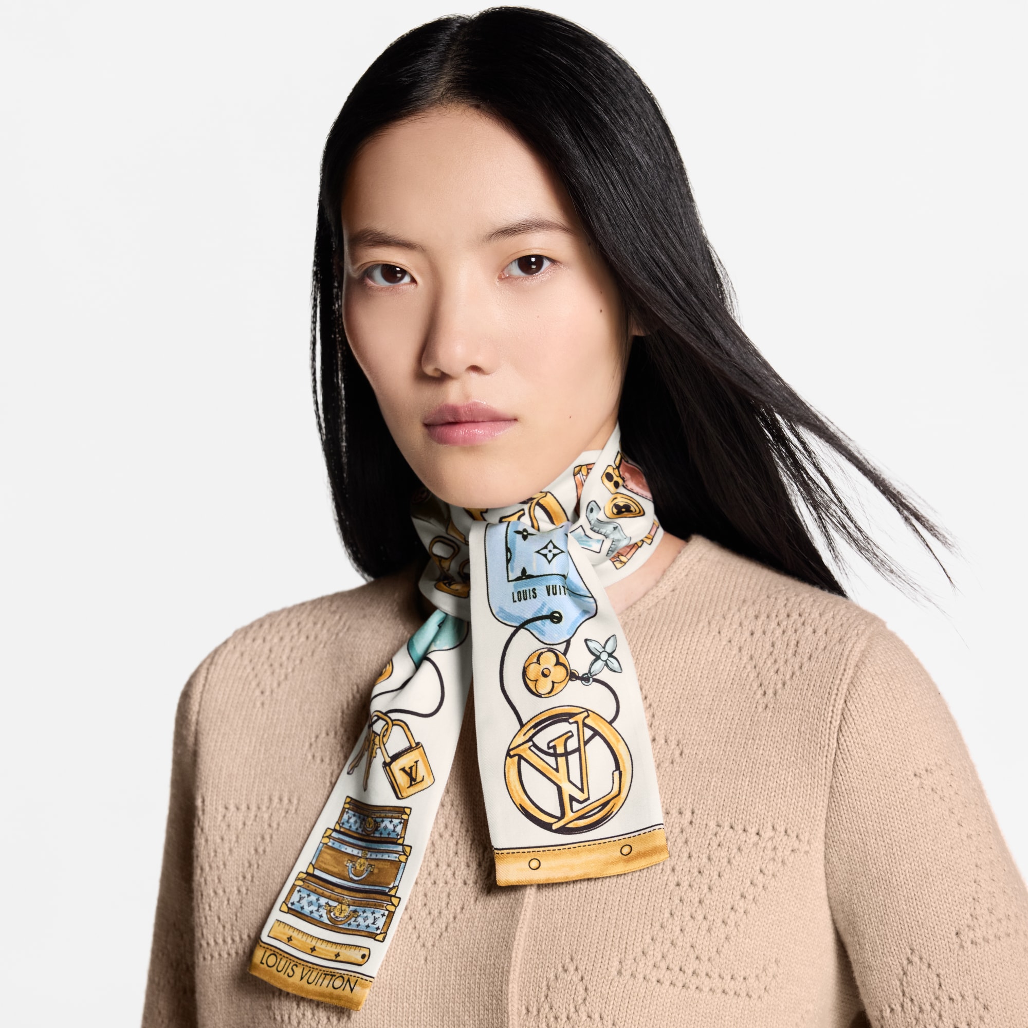 S00 Accessories Silk Squares and Bandeaus  LV Tool Box Bandeau | Louis Vuitton ® (Product zoom)