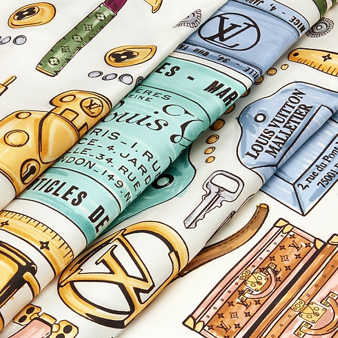 S00 Accessories Silk Squares and Bandeaus LV Tool Box Square 90 | Louis Vuitton ® (Product zoom)