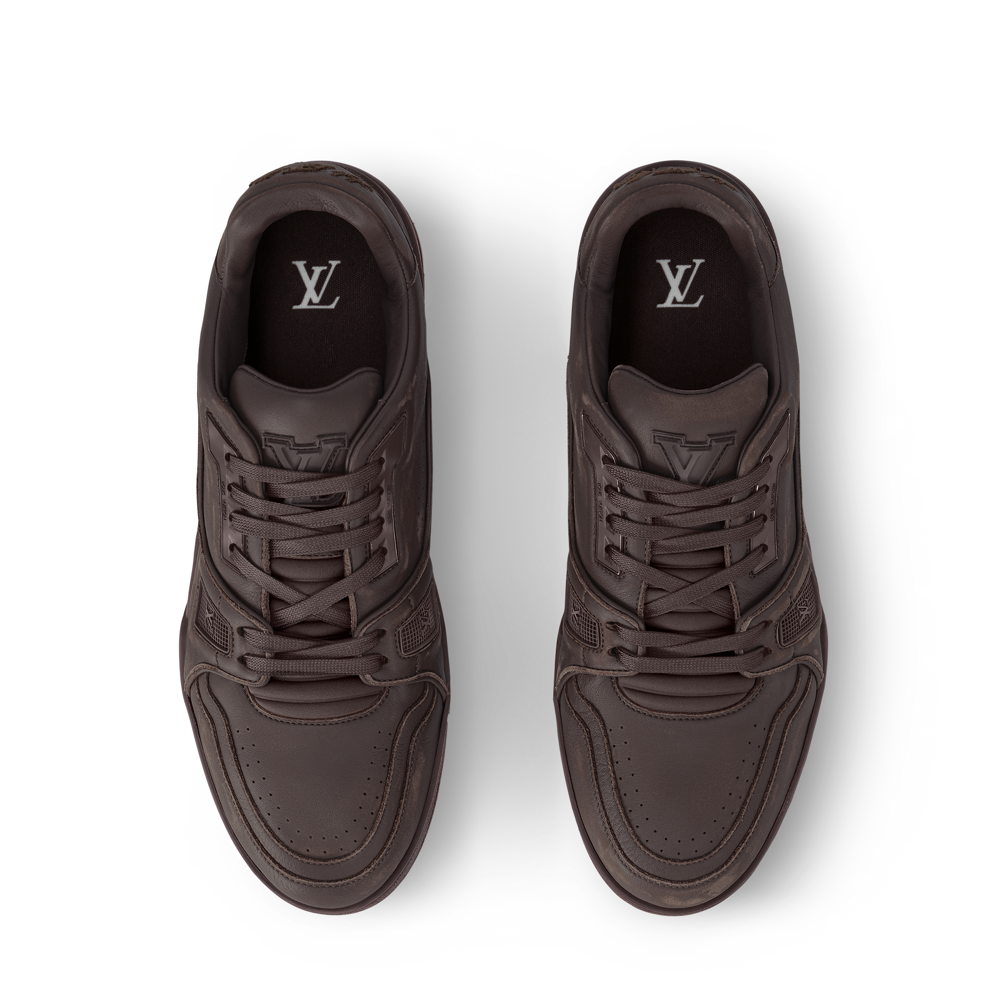 LV Trainer Distressed Sneaker