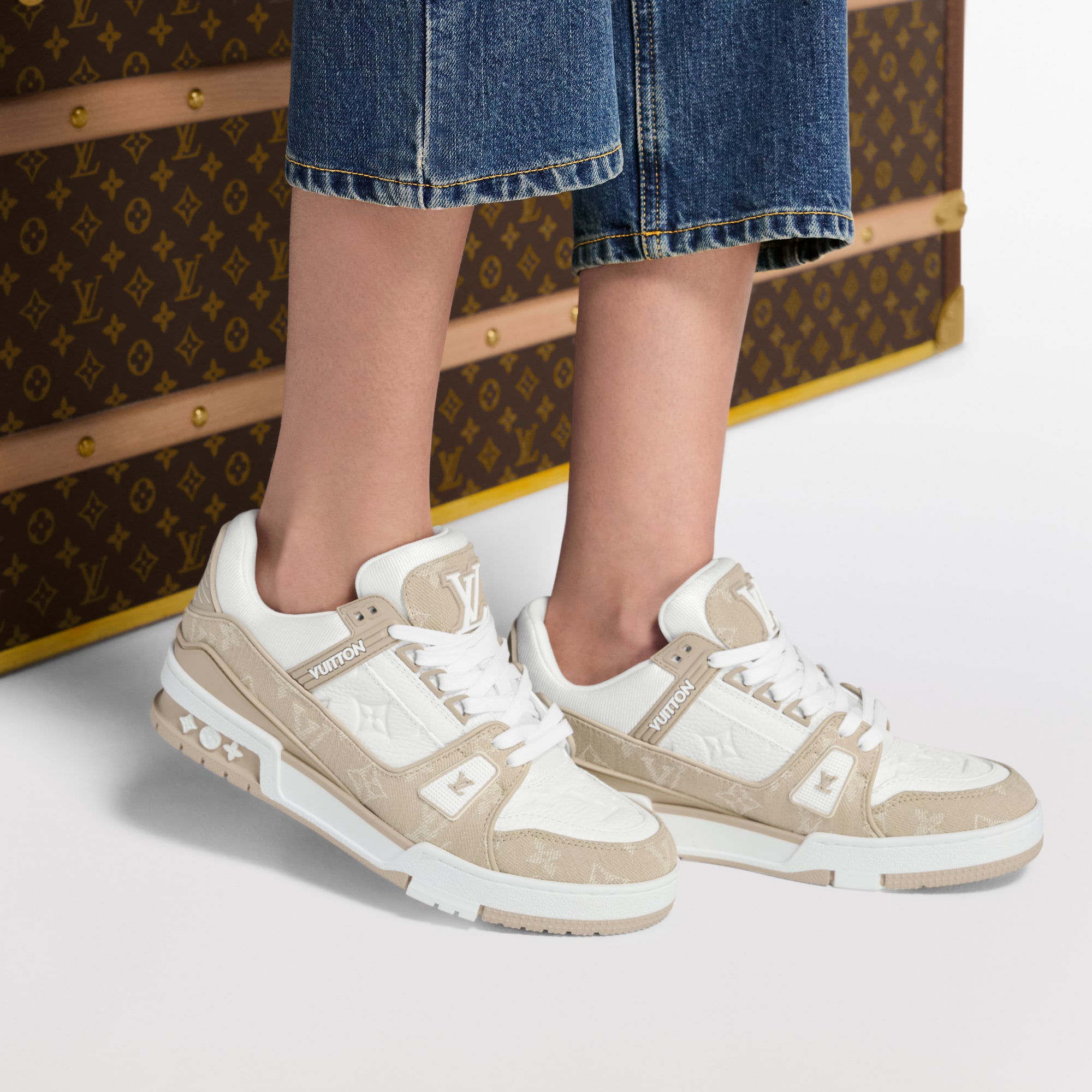  Shoes Sneakers LV Trainer Sneaker | Louis Vuitton ® (Product zoom)