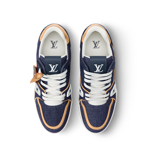 LV Trainer Sneaker Interior View