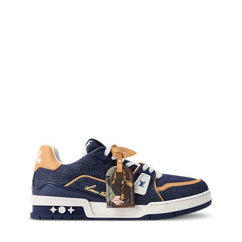 LV Trainer Sneaker Side View
