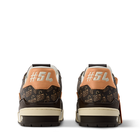 LV Trainer Sneaker Back View