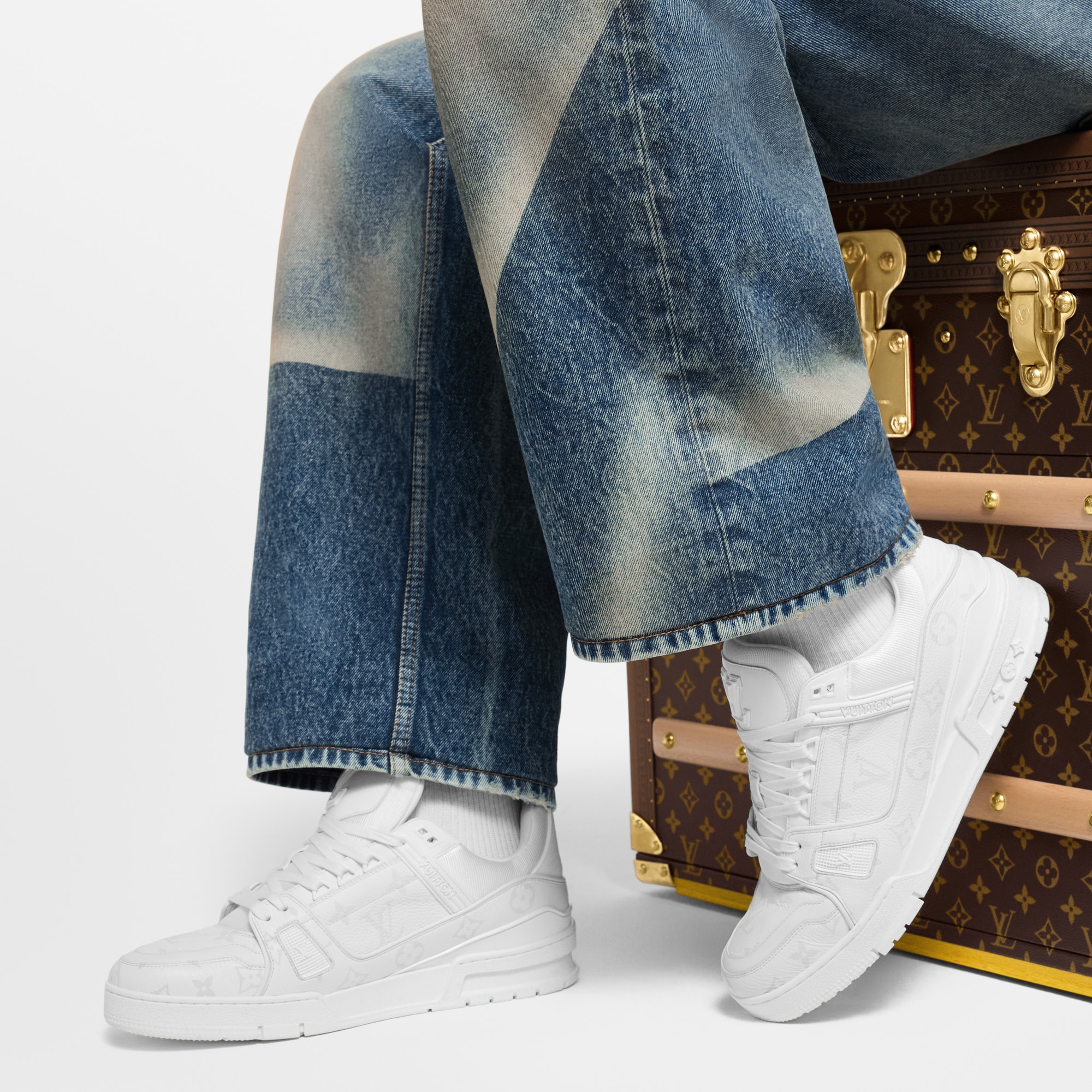  Shoes Sneakers LV Trainer Sneaker | Louis Vuitton ® (Product zoom)