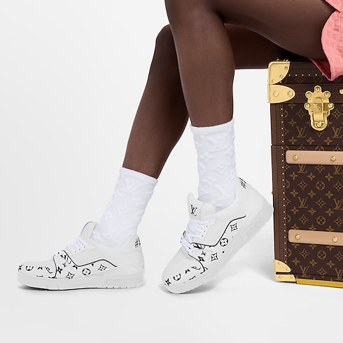 Shoes Sneakers LV Trainer Sneaker | Louis Vuitton ® (Product zoom)