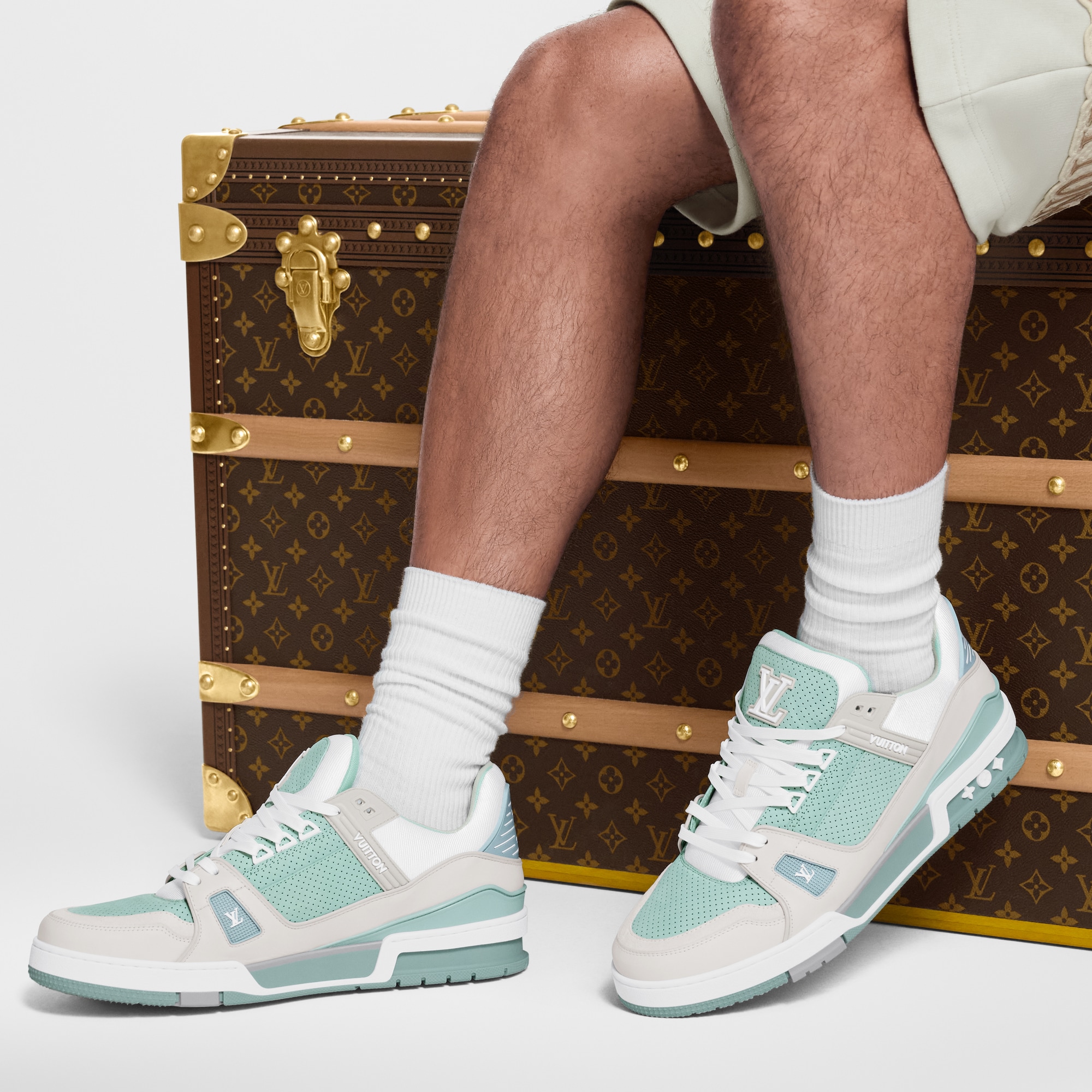  Shoes Sneakers LV Trainer Sneaker | Louis Vuitton ® (Product zoom)