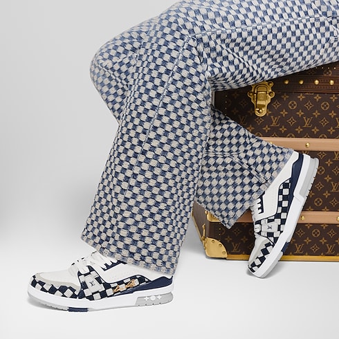Shoes Sneakers LV Trainer Sneaker | Louis Vuitton ® (Product zoom)