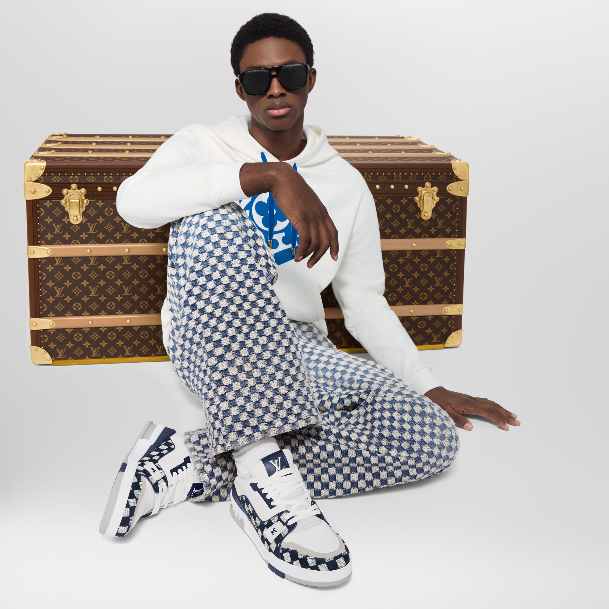  Shoes Sneakers LV Trainer Sneaker | Louis Vuitton ® (Product zoom)