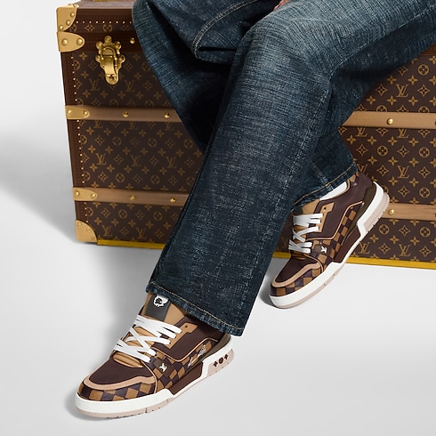 Shoes Sneakers LV Trainer Sneaker | Louis Vuitton ® (Product zoom)