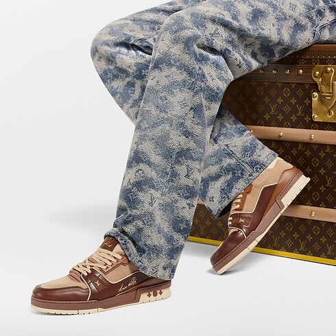 Shoes Sneakers LV Trainer Sneaker | Louis Vuitton ® (Product zoom)