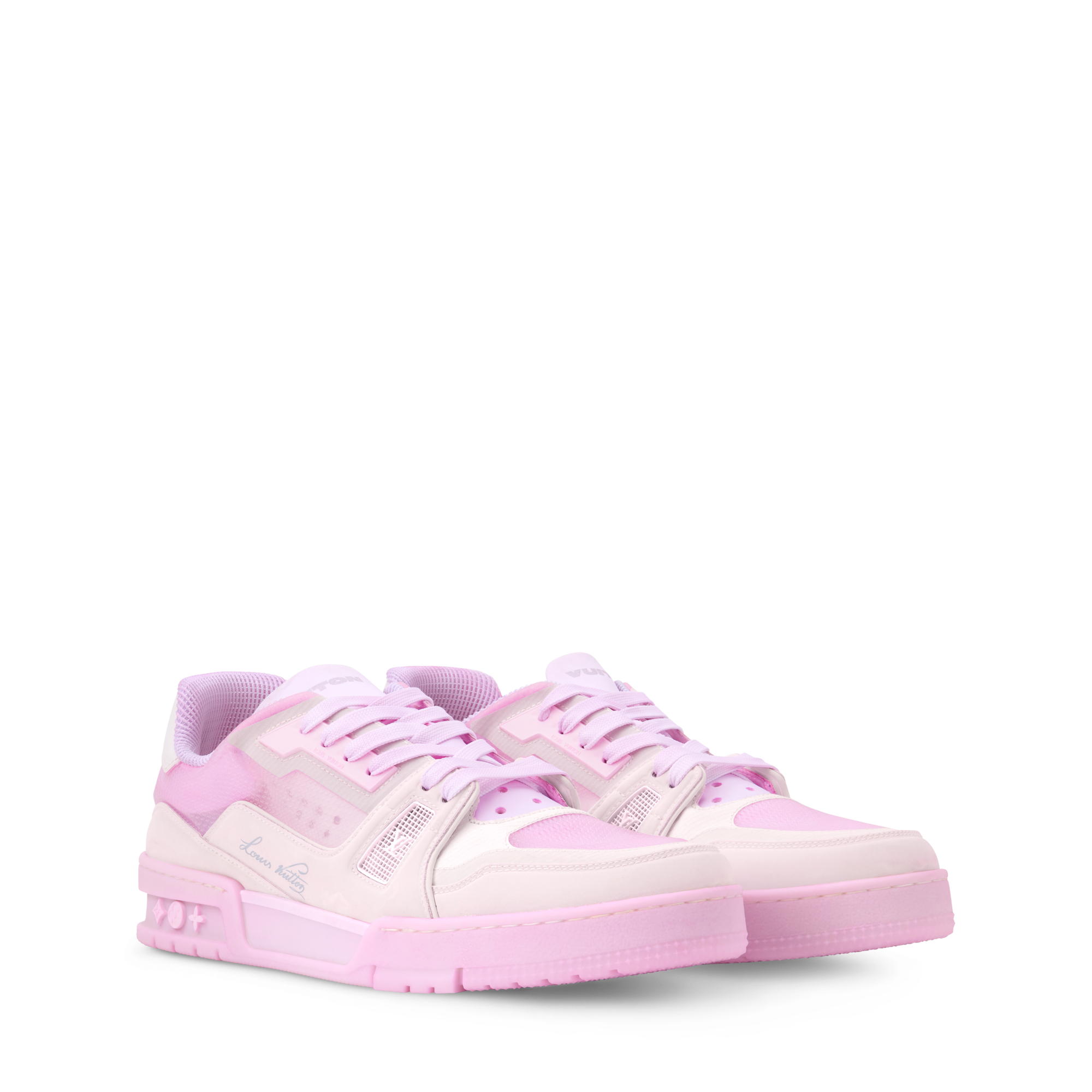 Pink LV Trainer Shoes for Men | LOUIS VUITTON ®