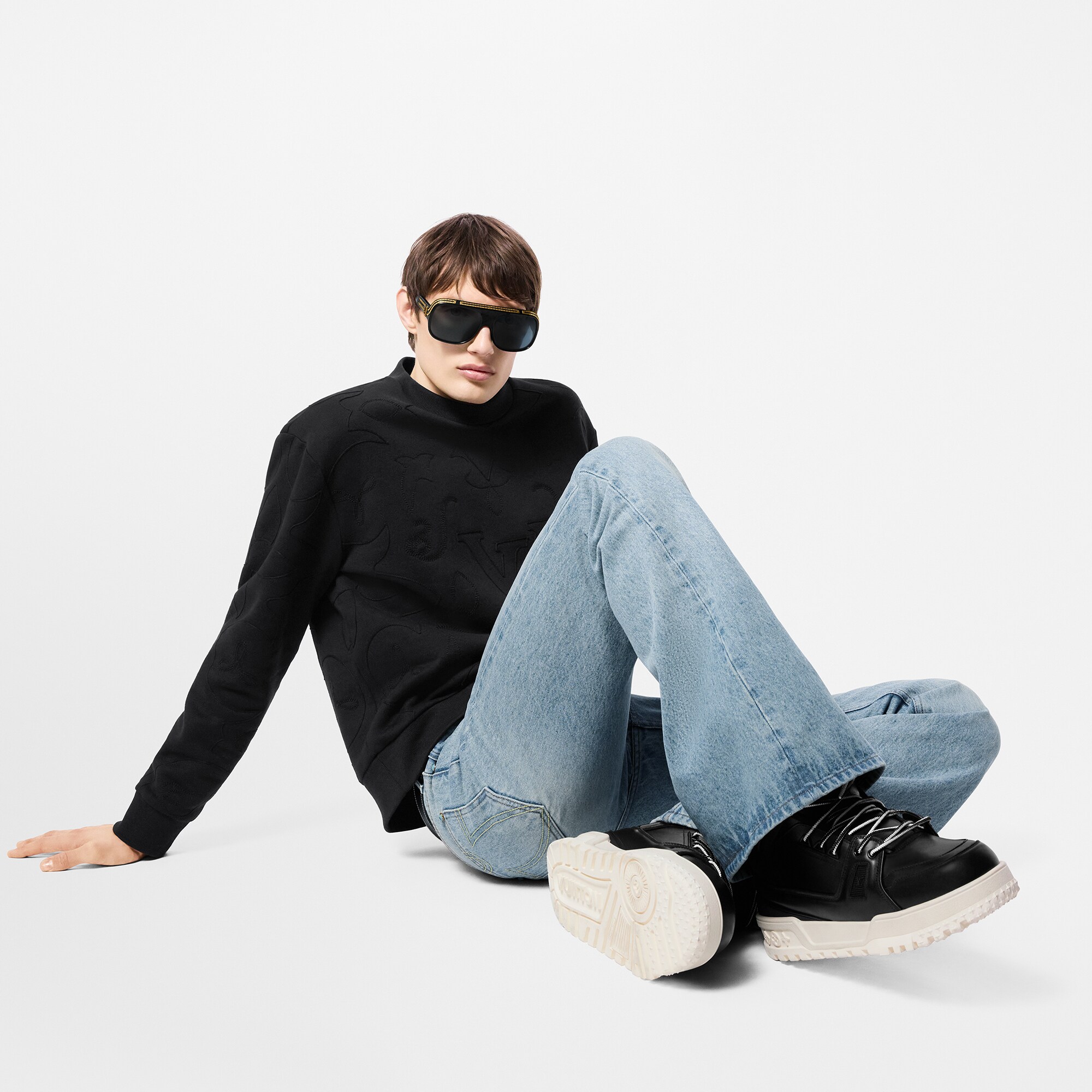  Shoes Boots LV Trainer Snow Boot | Louis Vuitton ® (Product zoom)