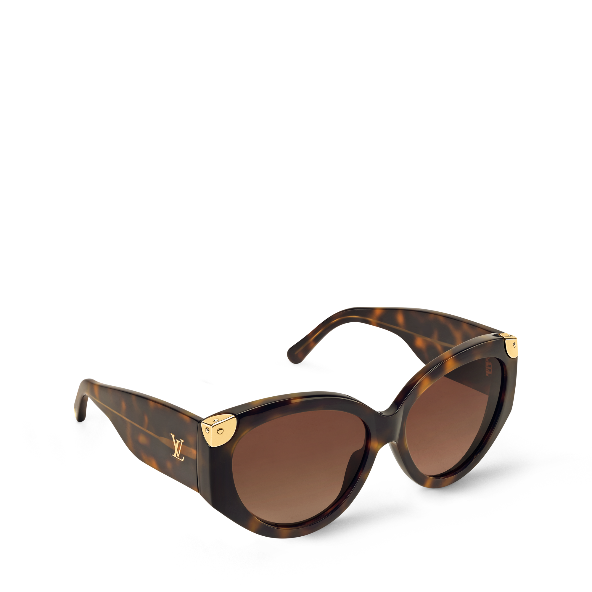 Louis Vuitton  LV GO-14 round sunglasses LV GO-14 Round Sunglasses S00 - Women - Accessories | LOUIS  main image 3