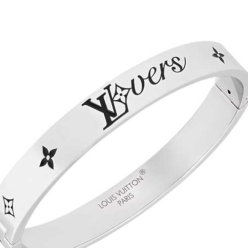 S00 Fashion Jewelry Bracelets LV Vers Bangle | Louis Vuitton ® (Product zoom)