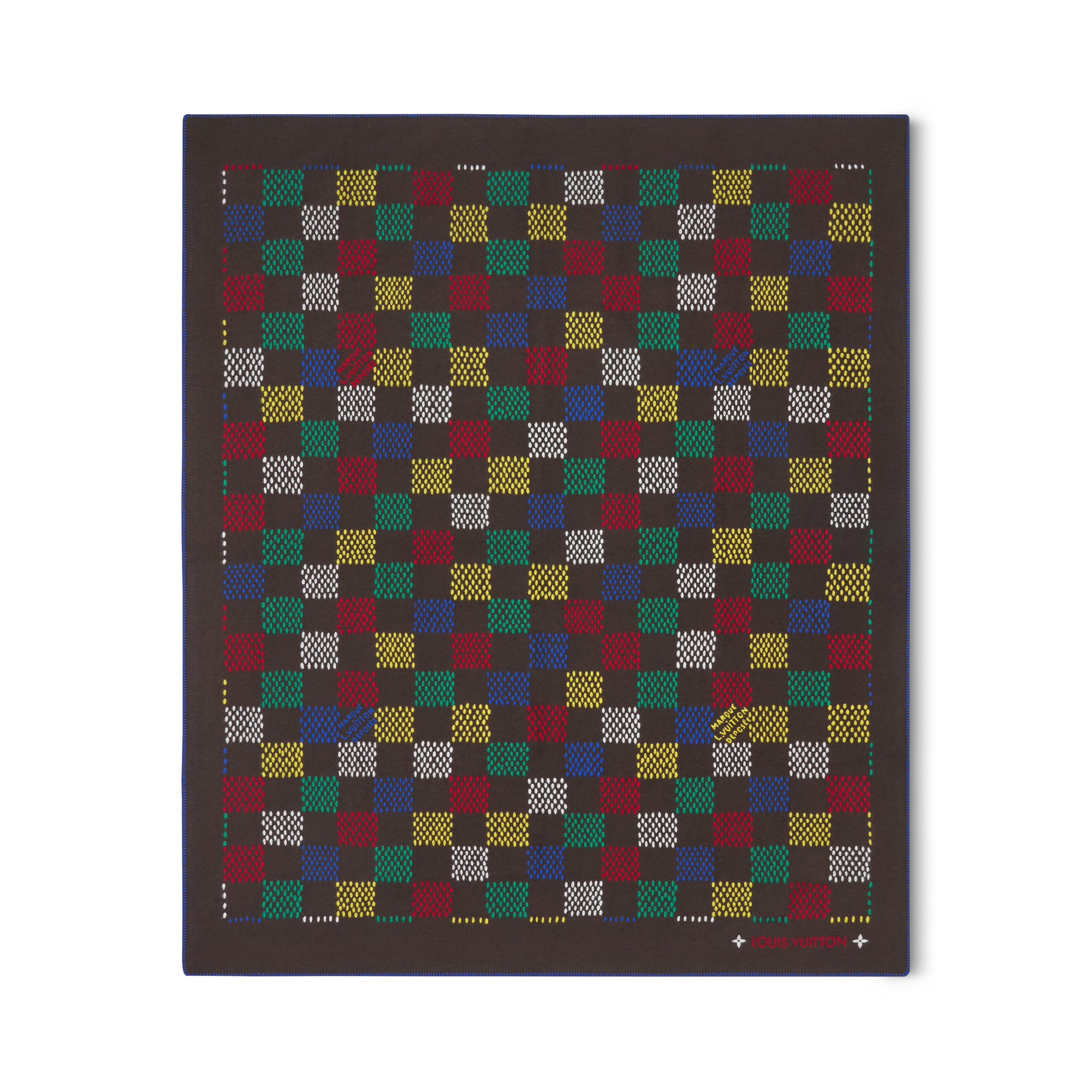 S00 Accessories Home Textile LV Vers Damier Plaid | Louis Vuitton ® (Product zoom)