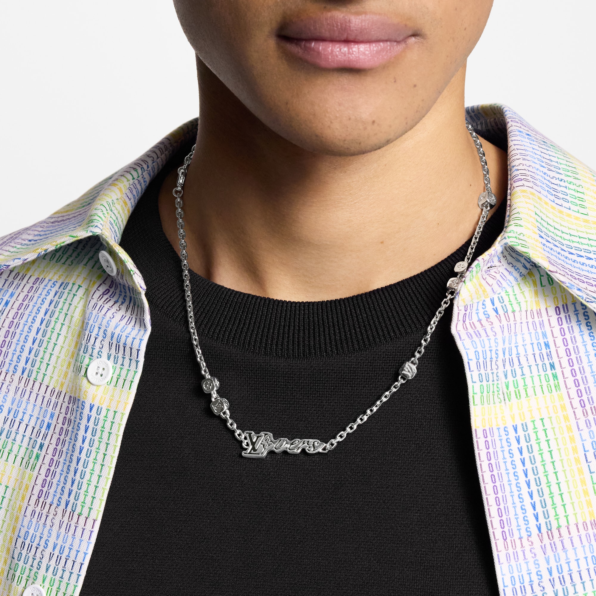 S00 Fashion Jewelry Necklaces and Pendants LV Vers Dice Necklace | Louis Vuitton ® (Product zoom)