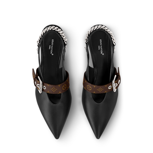 Shoes Pumps LV Vibe Slingback Pump | Louis Vuitton ® (Product zoom)