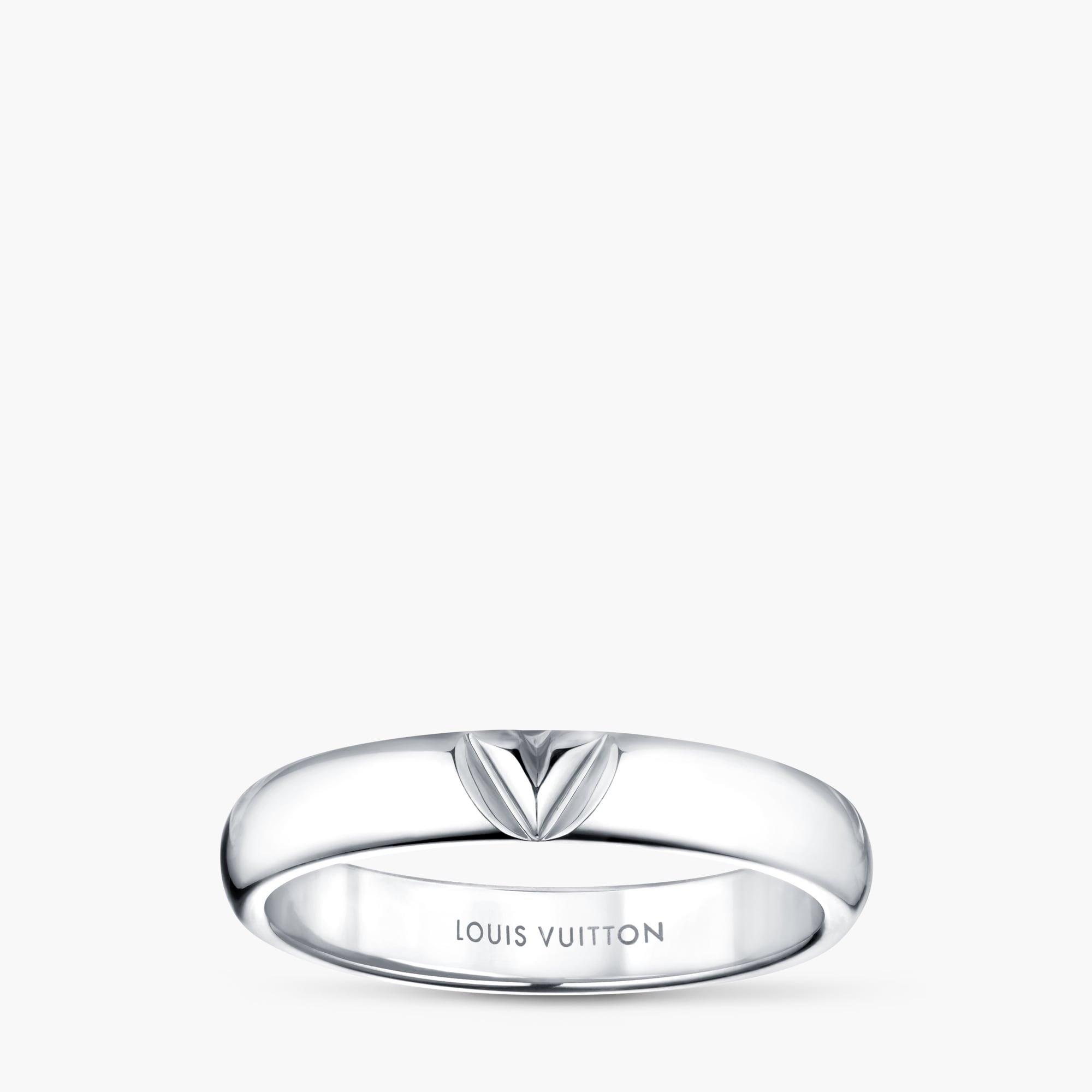 Bracelet Lv Volt Ring Price LV Volt Multi Wedding Band, White Gold