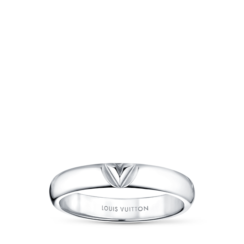 Categories All Fine Jewelry LV Volt Multi Wedding Band, White Gold | Louis Vuitton ® (Product zoom)