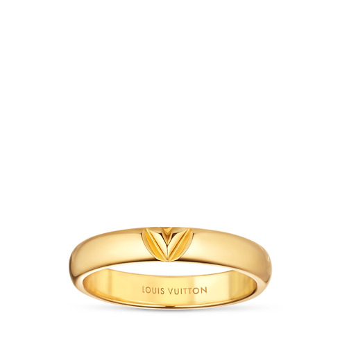 Categories All Fine Jewelry LV Volt Multi Wedding Band, Yellow Gold | Louis Vuitton ® (Product zoom)
