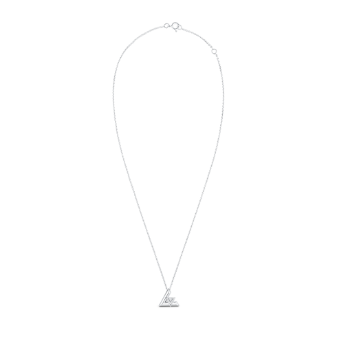 Categories All Fine Jewelry LV Volt One Small Pendant, White Gold And Diamond | Louis Vuitton ® (Product zoom)