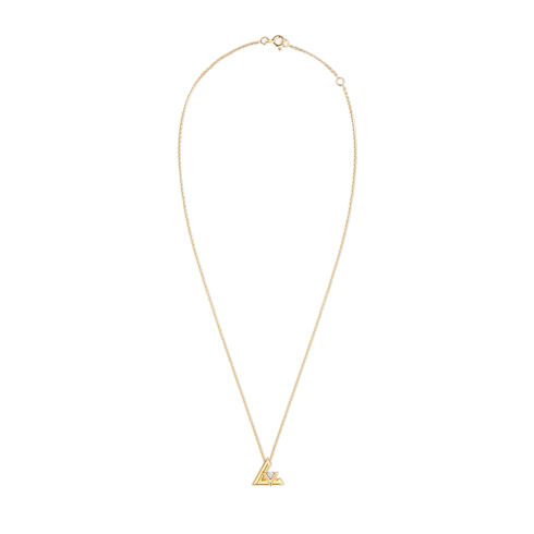 Categories All Fine Jewelry LV Volt One Small Pendant, Yellow Gold And Diamond | Louis Vuitton ® (Product zoom)