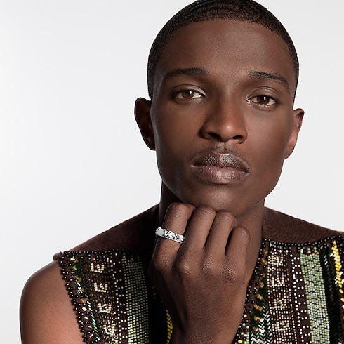 S00 Fashion Jewelry Rings LV Whisper Ring | Louis Vuitton ® (Product zoom)