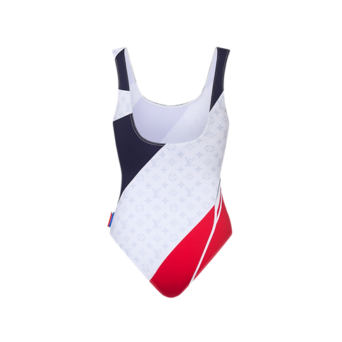 Ready-to-Wear Swimwear LV x AC Flag One-Piece Swimsuit | Louis Vuitton ® (Product zoom)