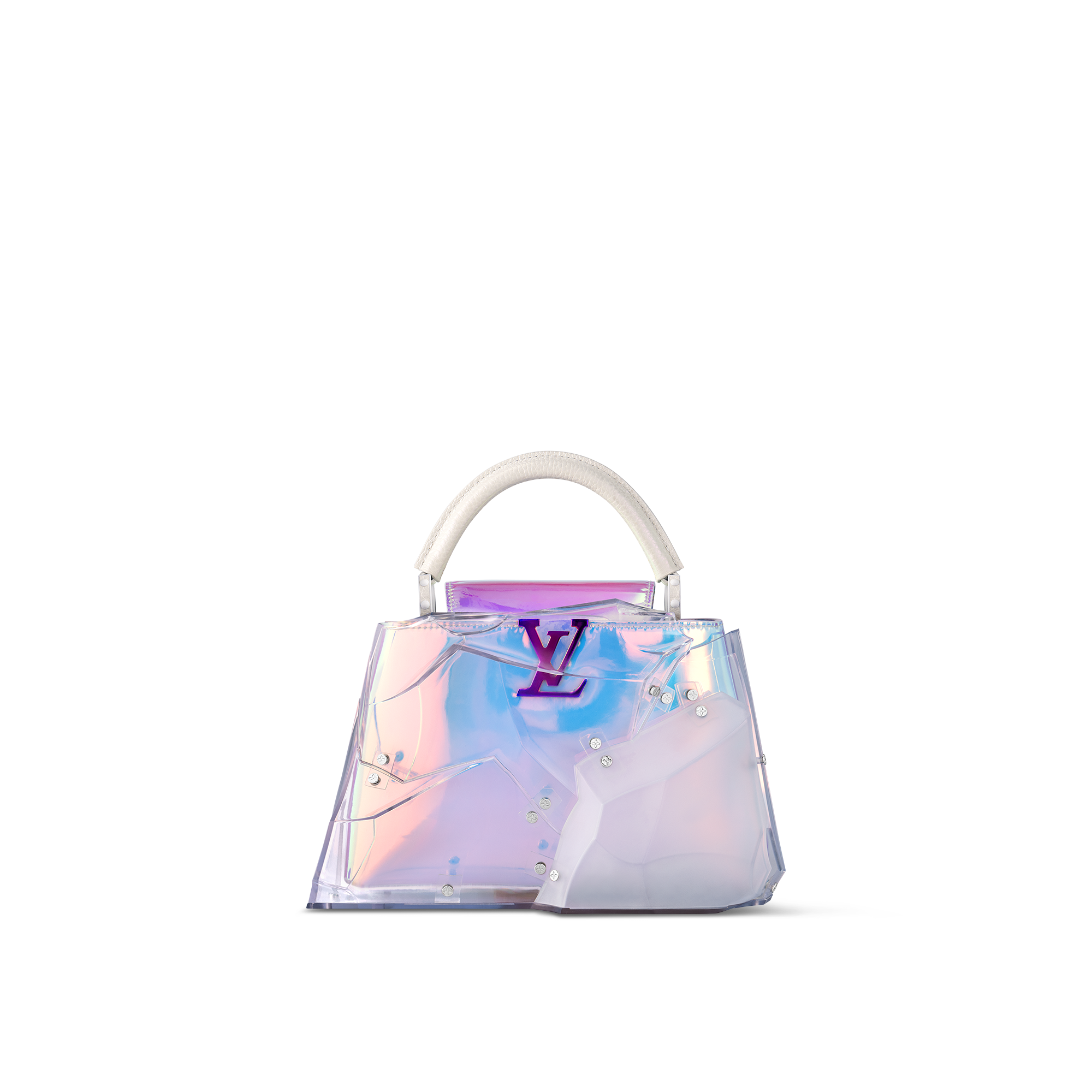 Capucines Discontinued Product Obs 9 LV x FG Capucines BB Shimmer Haze | Louis Vuitton ® (Product zoom)