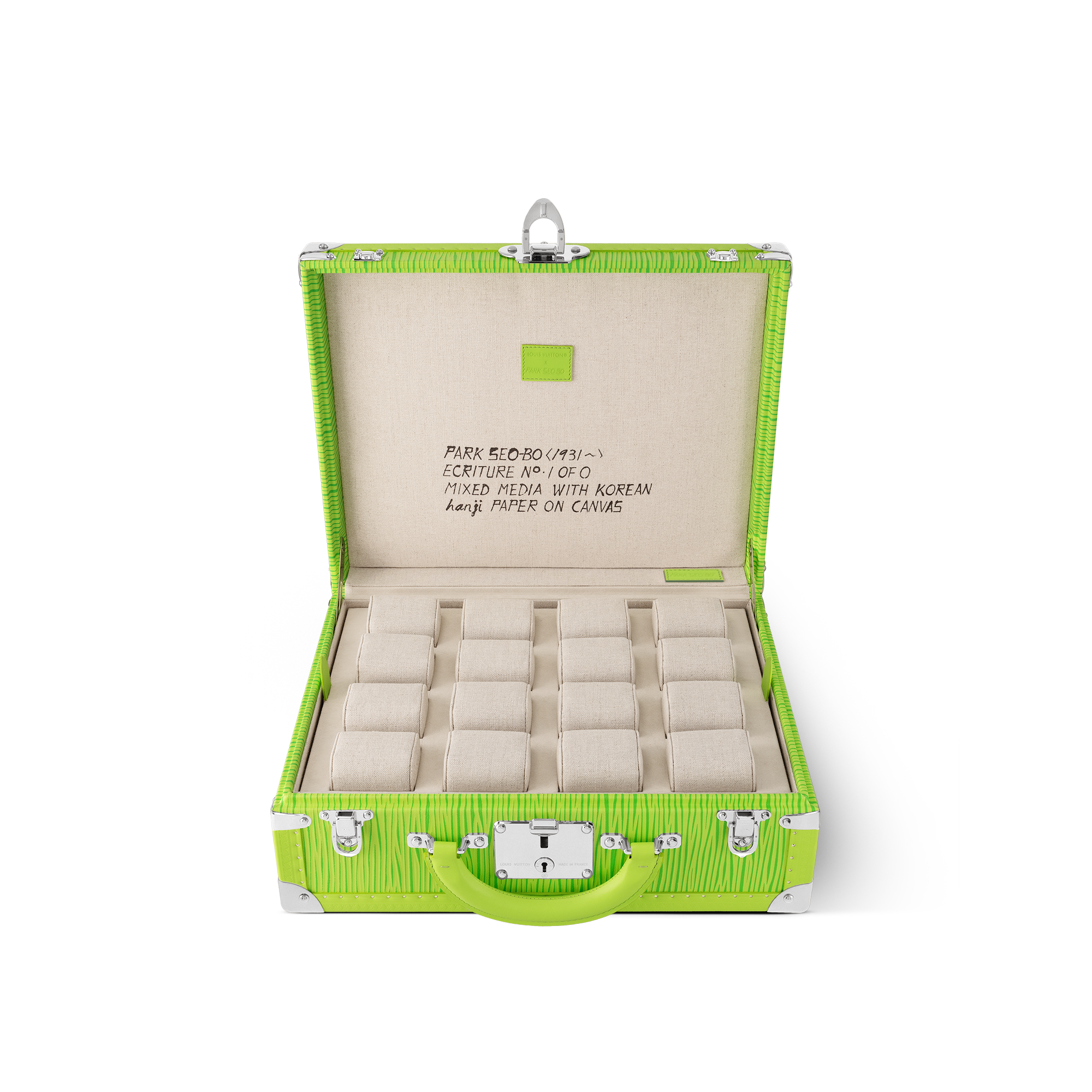 Epi Leather Trunks and Boxes Trunks and Suitcases LV x Park Seo-Bo Cotteville 16 Montres | Louis Vuitton ® (Product zoom)