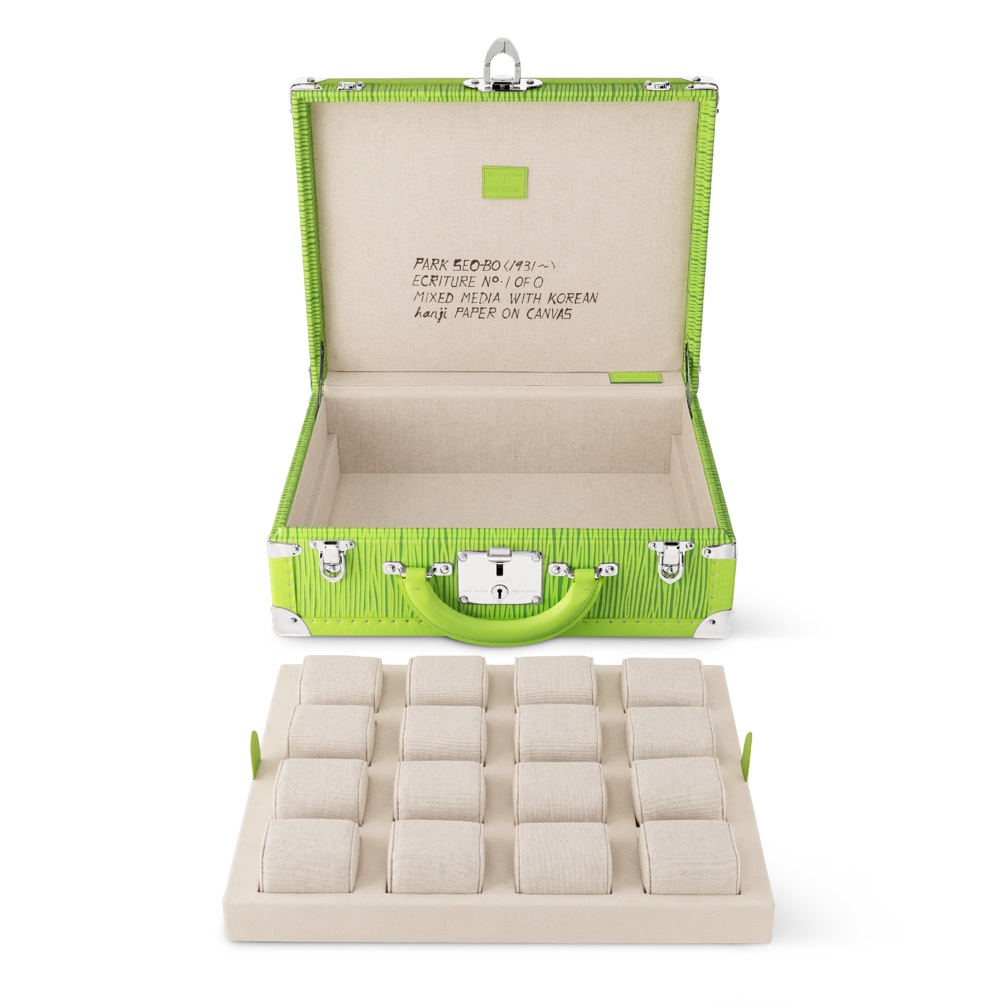 Epi Leather Trunks and Boxes Trunks and Suitcases LV x Park Seo-Bo Cotteville 16 Montres | Louis Vuitton ® (Product zoom)