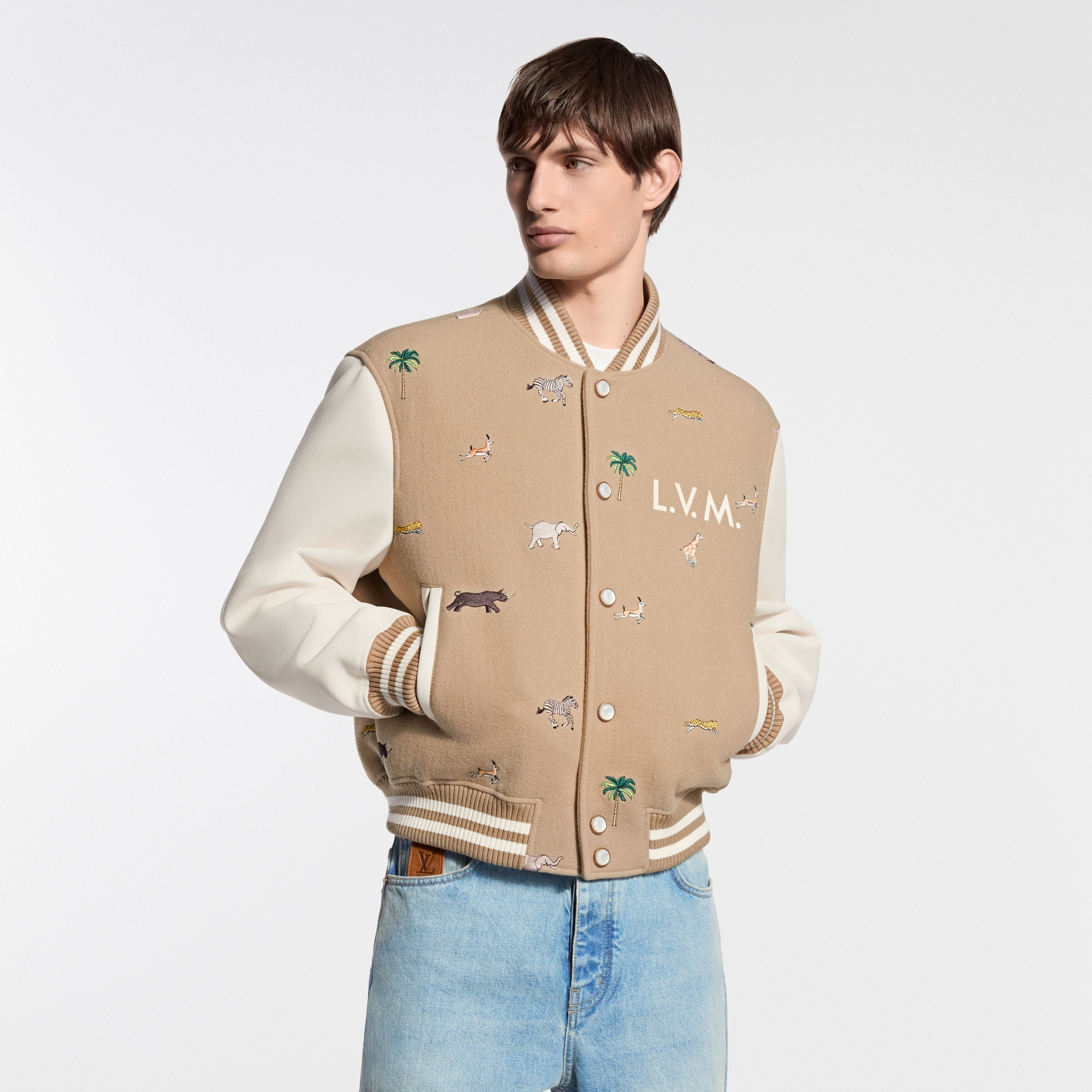 LV x The Darjeeling Limited Embroidered Varsity Blouson - Les 